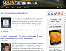 Tablet Screenshot of faststepinternetmarketing.com